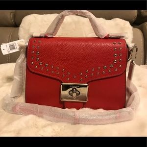Coach CASSIDY TOP HANDLE CROSSBODY WITH RIVETS